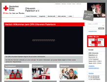 Tablet Screenshot of drk-paderborn.org